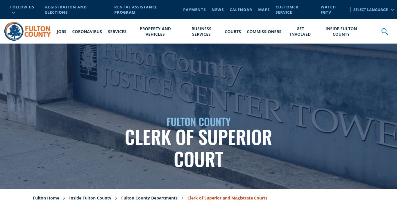 Clerk of Superior and Magistrate Courts