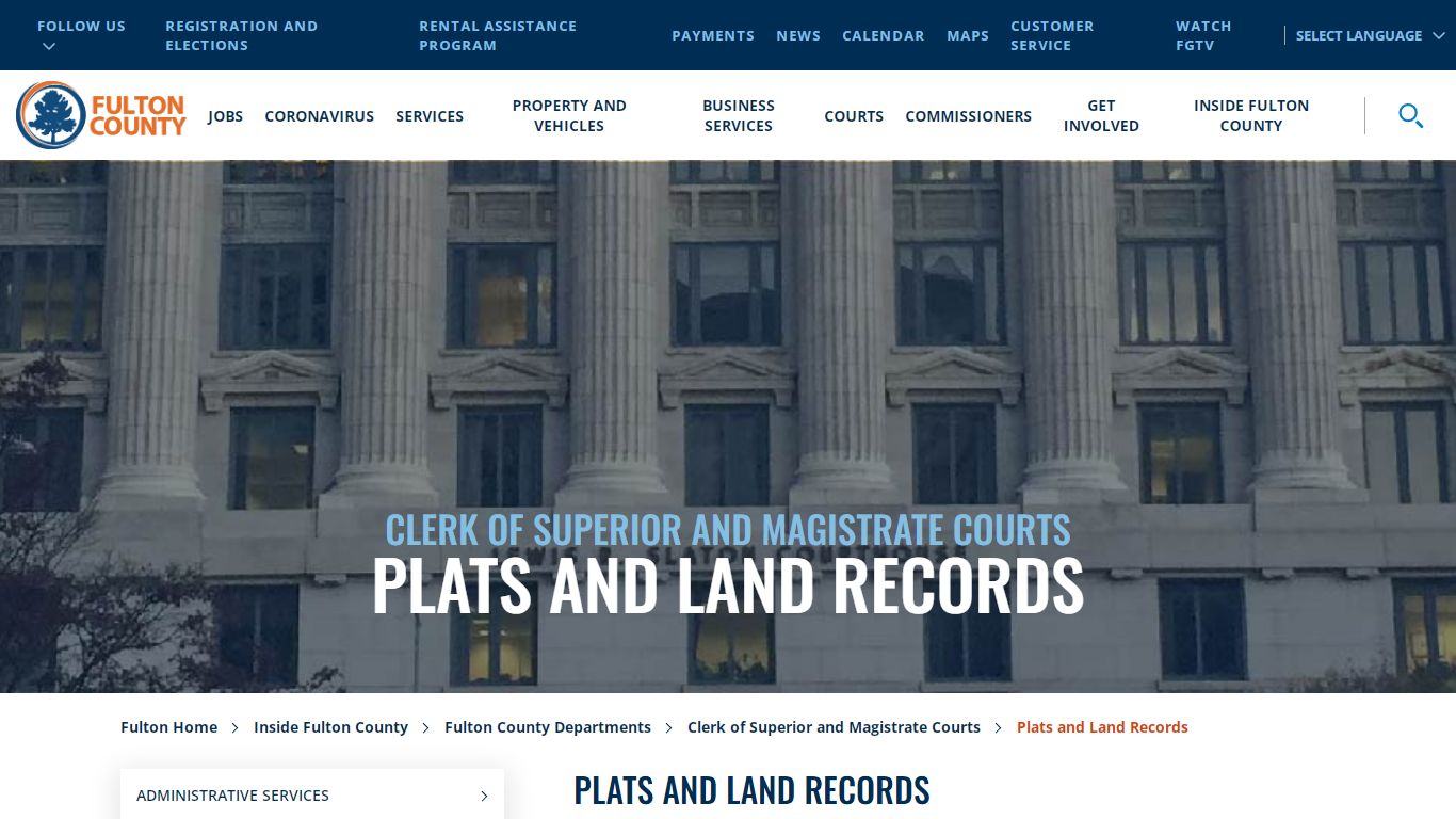 Plats and Land Records - fultoncountyga.gov